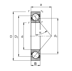 ǽ|S 7202-B-TVP, (j) DIN 628-1 ˜ʵҪߴ|  = 40