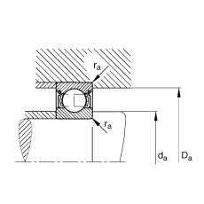 S 61908-2Z, (j) DIN 625-1 ˜ʵҪߴ, ɂg϶ܷ