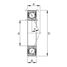 SS B7214-E-2RSD-T-P4S, {(dio)(ji)Ɍb|  = 25ɂ(c)ܷ⣬ǽ|ƹ