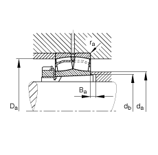 {(dio)ĝLS 22220-E1-K + H320, (j) DIN 635-2 (bio)(zhn)Ҫߴ, F׺;o